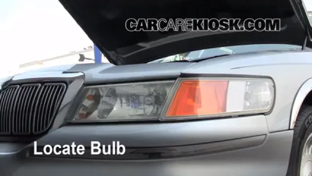 1999 Mercury Grand Marquis LS 4.6L V8 Éclairage Feux de route (remplacer l'ampoule)